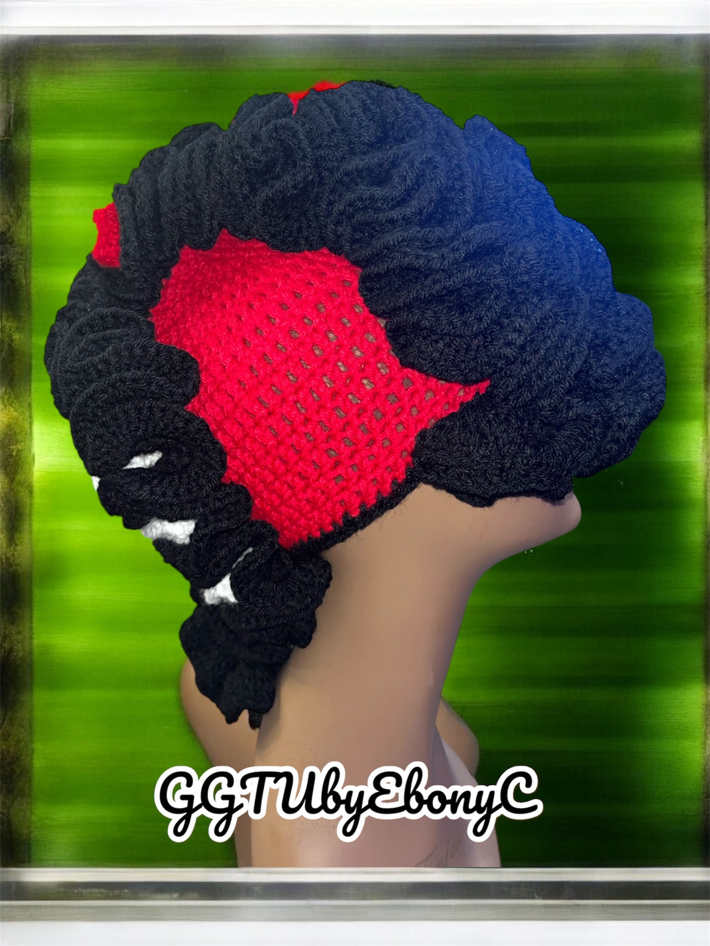 Crochet Mohawk Hat with a Twist