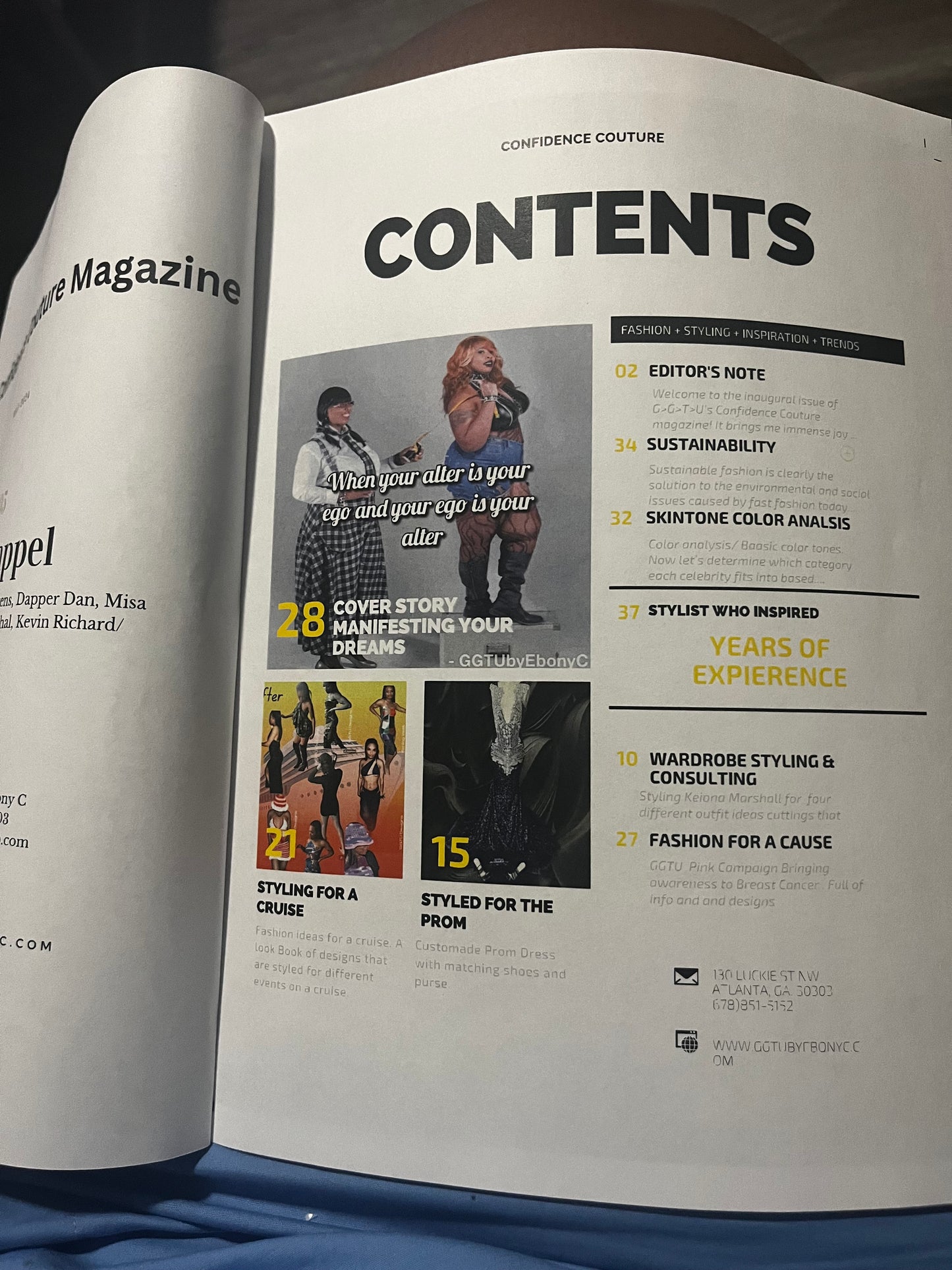 Confidence Couture magazine