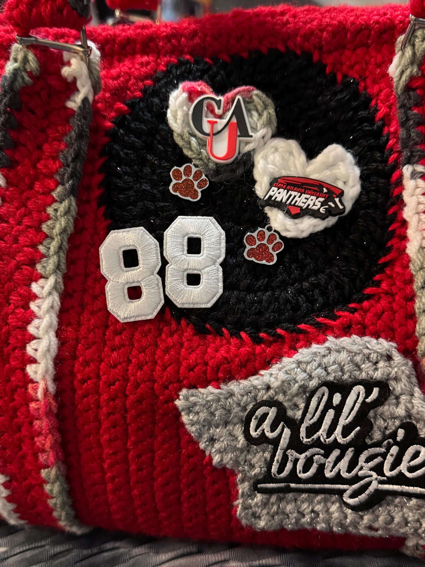 CAU Crochet Duffel Bag