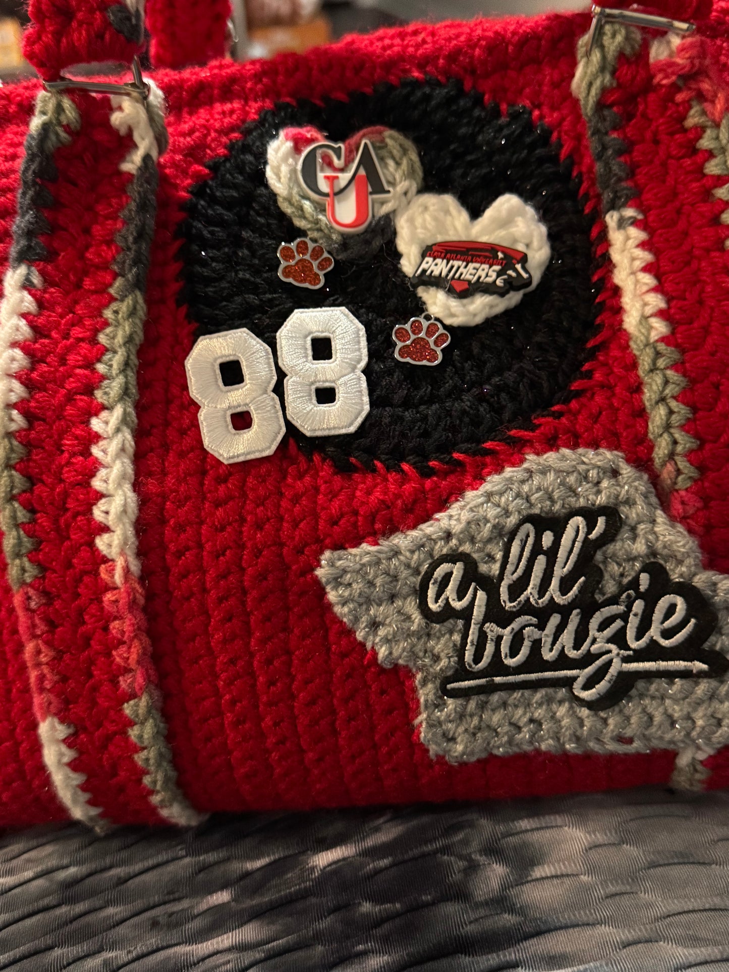 CAU Crochet Duffel Bag
