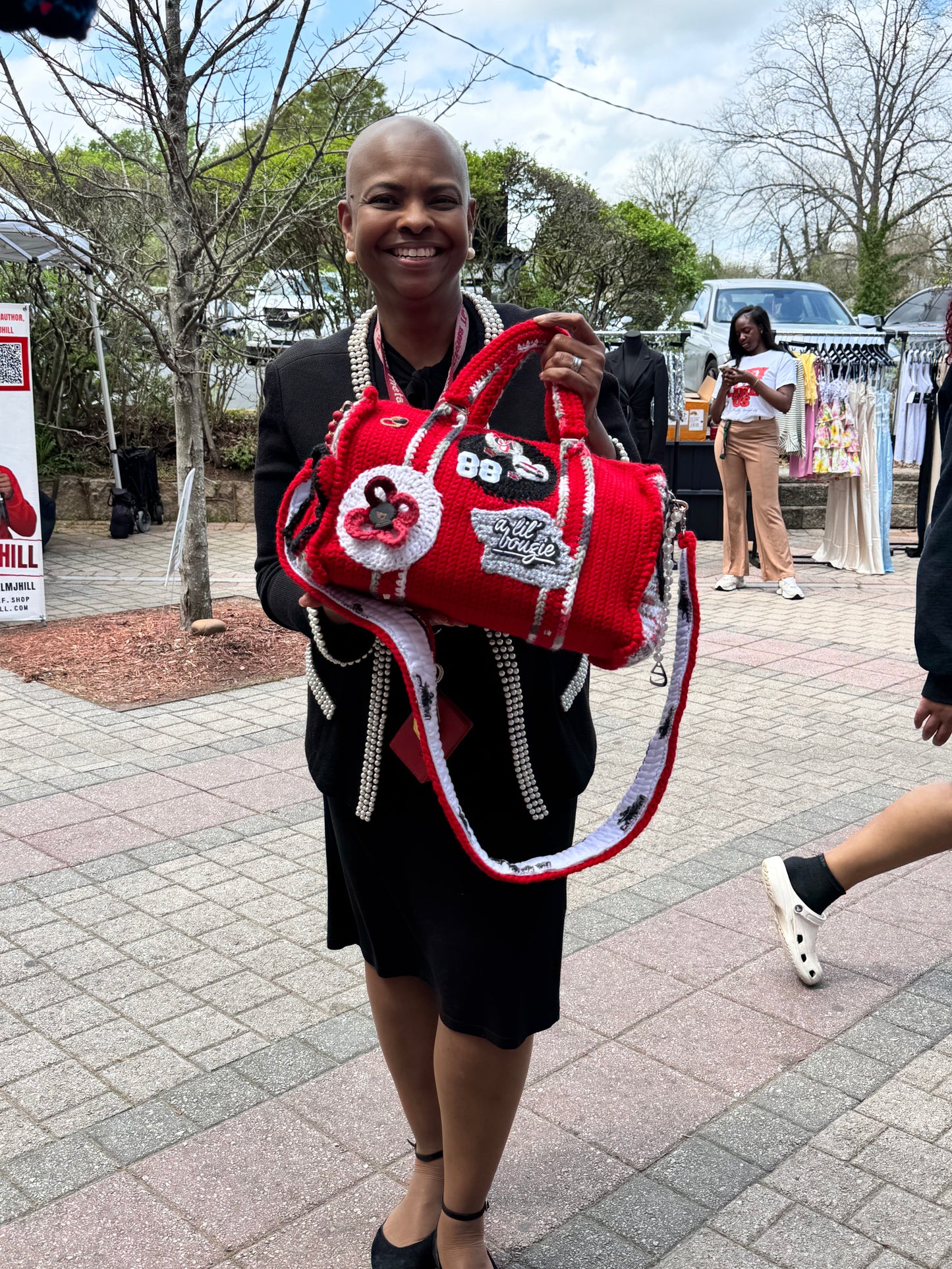 CAU Crochet Duffel Bag