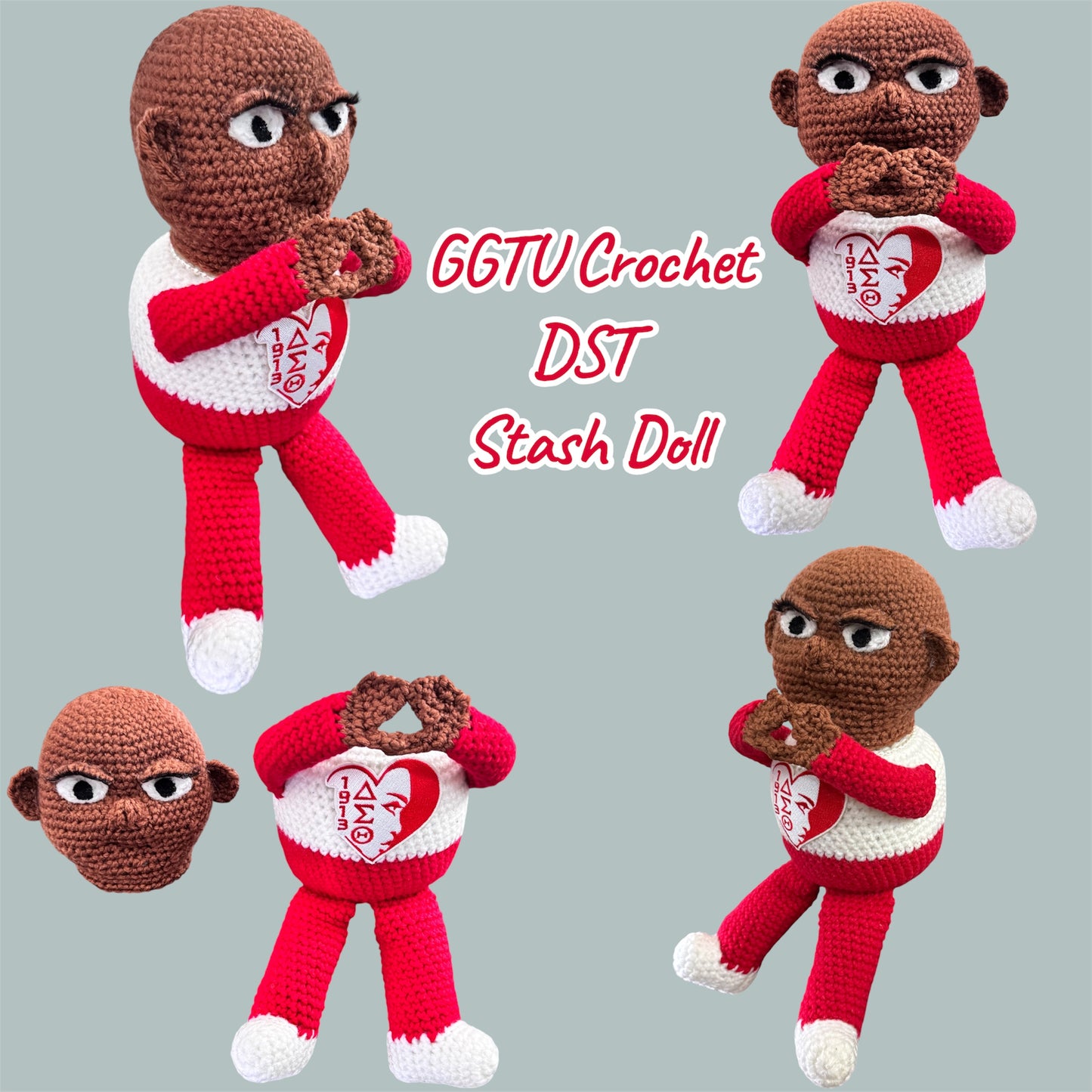 HBCU Cultured Crochet Stash Dolls