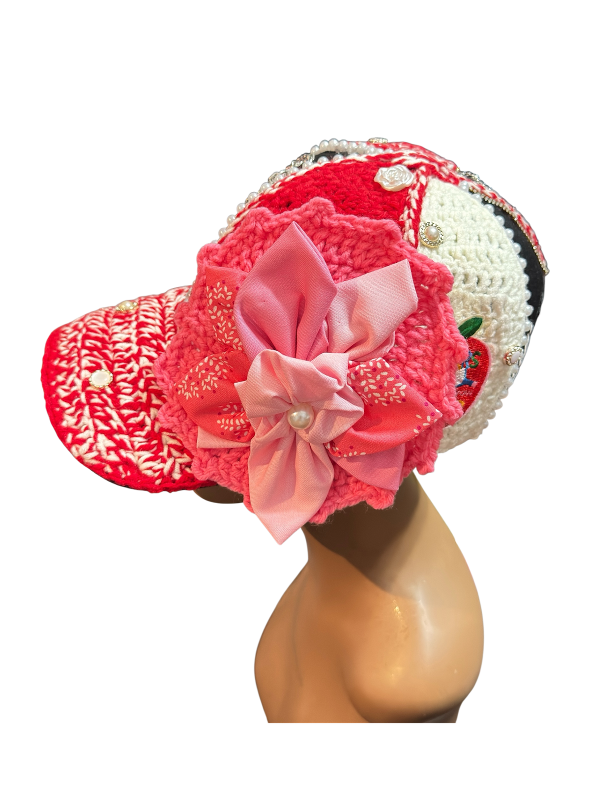 GGTU Crochet Couture Trucker™ for DST/Breast Cancer Awareness 
Bold. Custom. One of a Kind.
Handmade with purpose. Worn with pride.