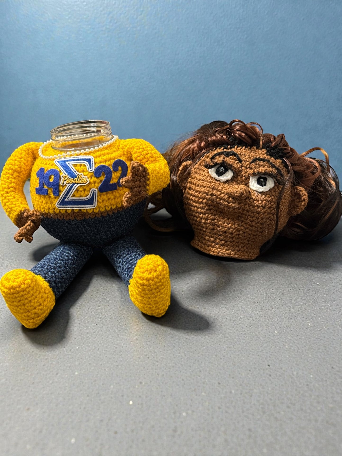 1922 Sigma Crochet Stash Doll Custom