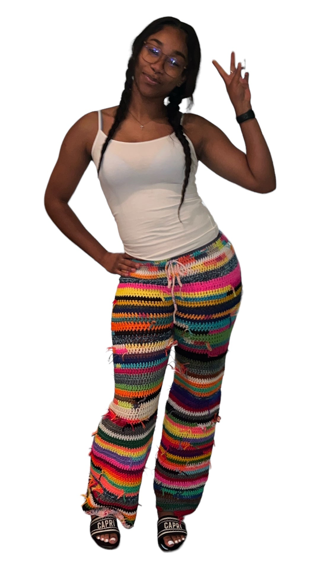 GGTU Crochet Pants