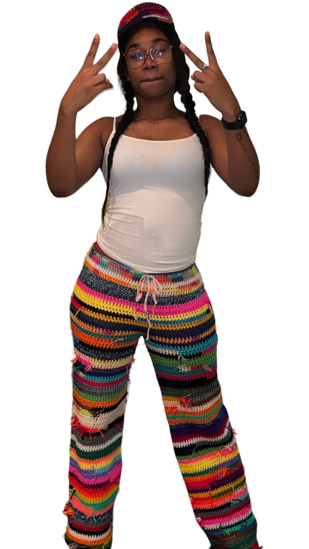 GGTU Crochet Pants