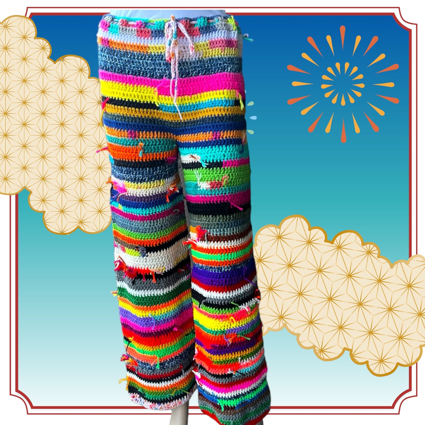 GGTU Crochet Pants