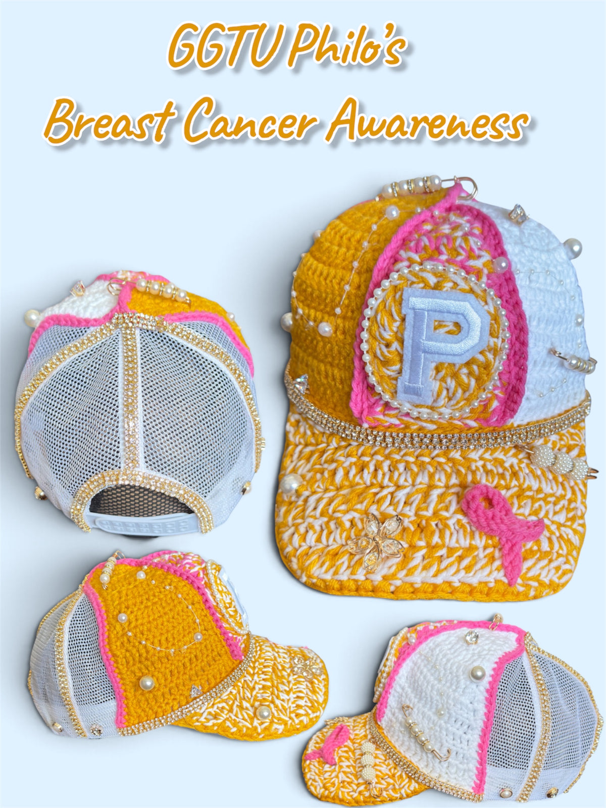 GGTU Philo BCA Crochet Couture Trucker™