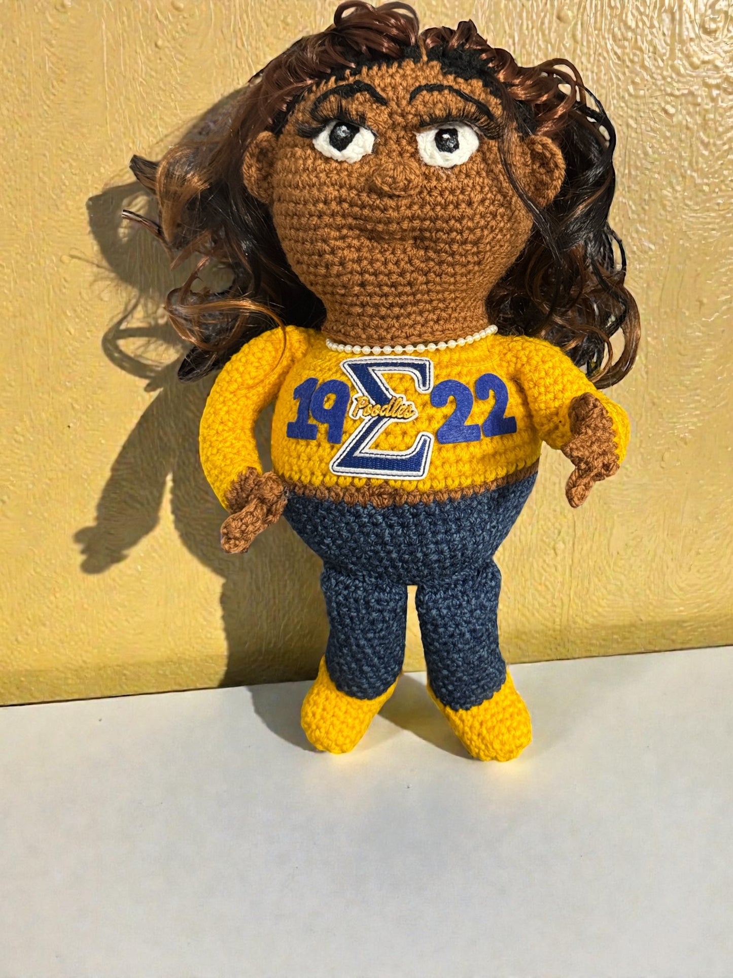 1922 Sigma Crochet Stash Doll Custom