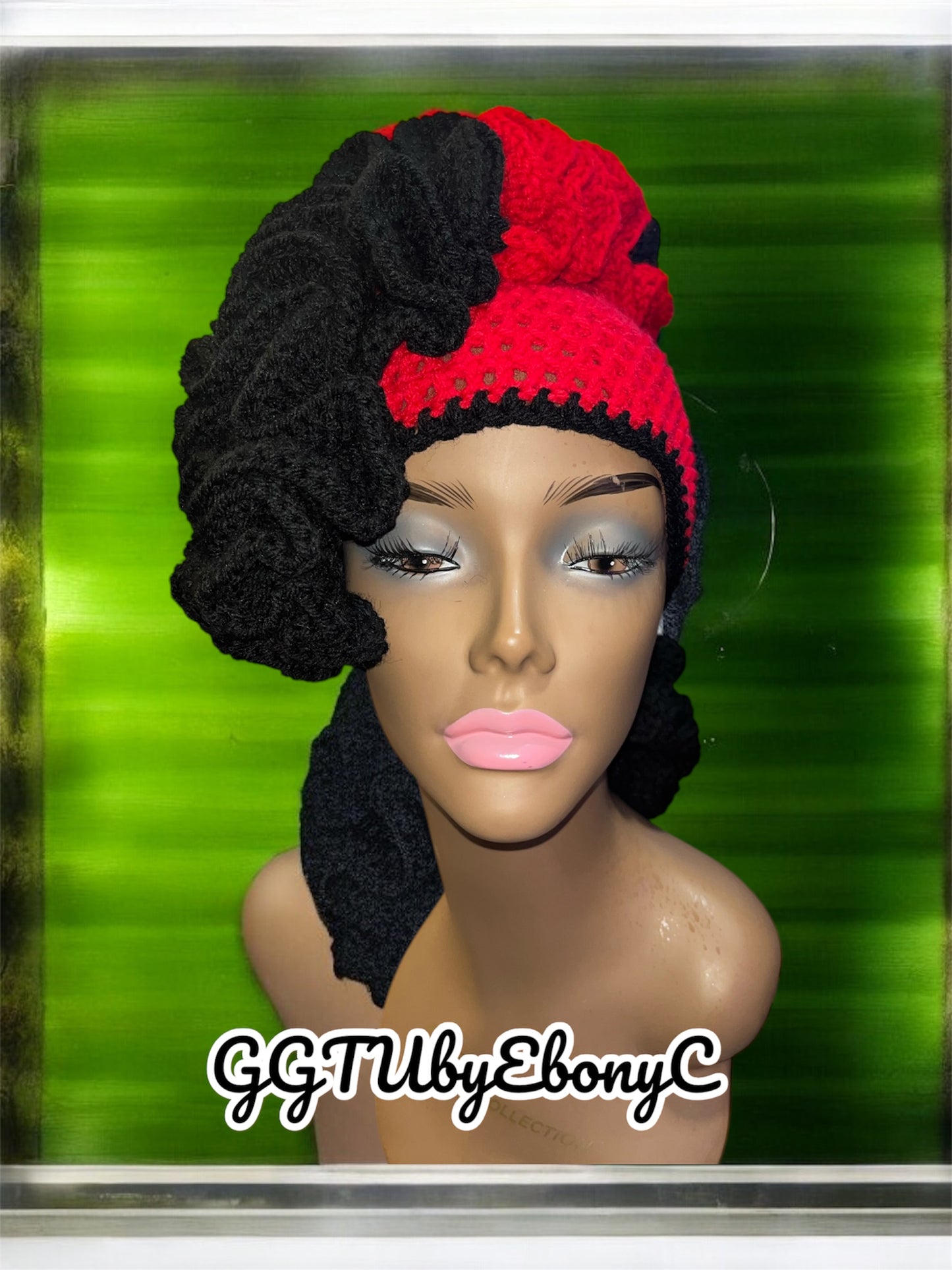 Crochet Mohawk Hat with a Twist