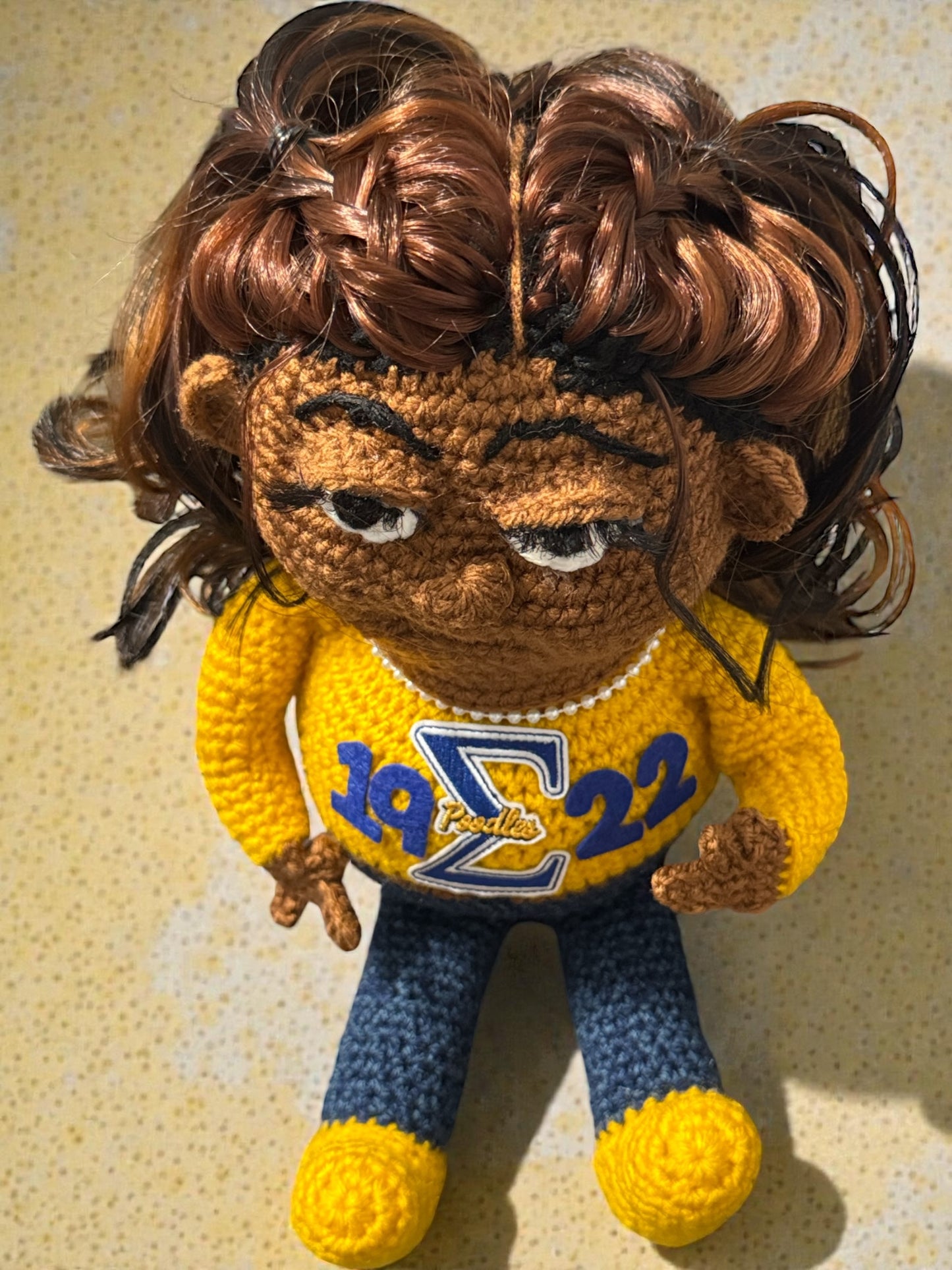 1922 Sigma Crochet Stash Doll Custom