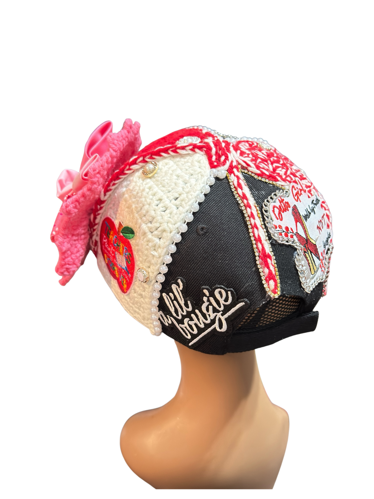GGTU Crochet Couture Trucker™ for DST/Breast Cancer Awareness 
Bold. Custom. One of a Kind.
Handmade with purpose. Worn with pride.