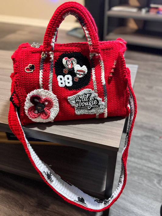 CAU Crochet Duffel Bag