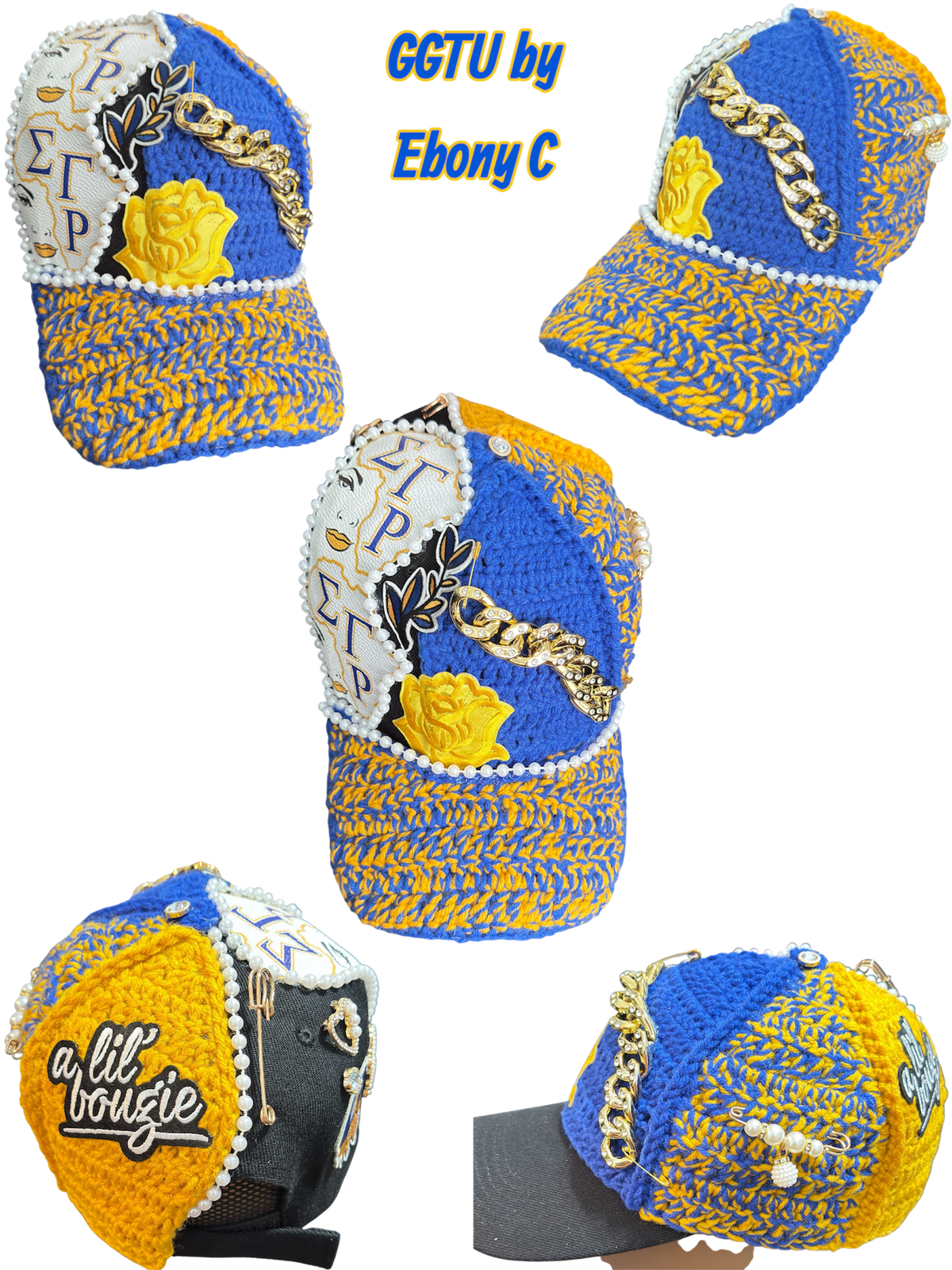 GGTU Crochet Couture Trucker™
Bold. Custom. One of a Kind.
Handmade with purpose. Worn with pride.