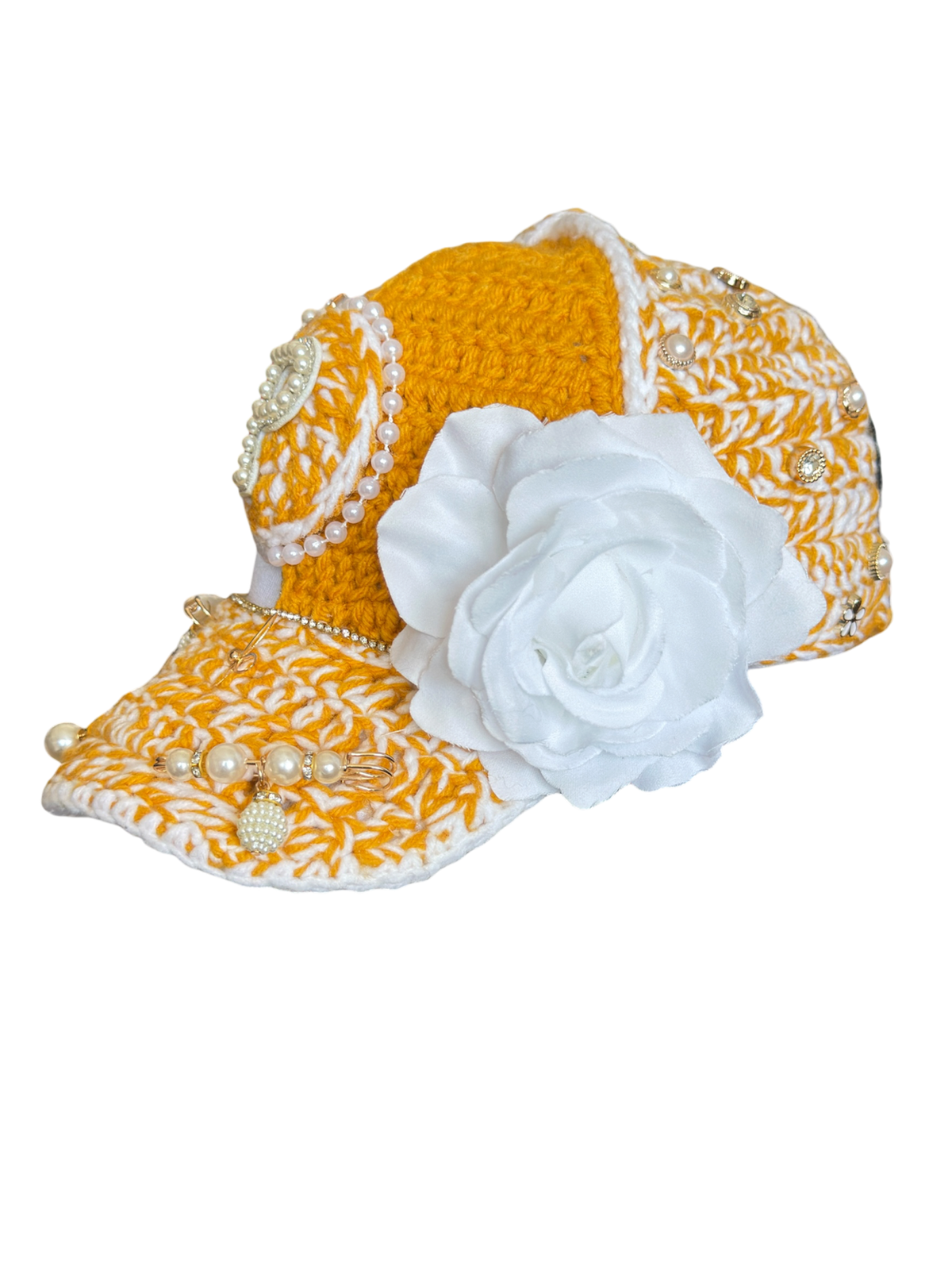 GGTU Philo Crochet Couture Trucker™
