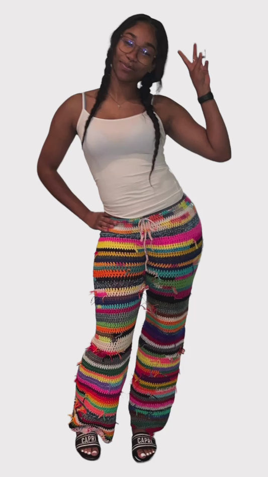 GGTU Crochet Pants